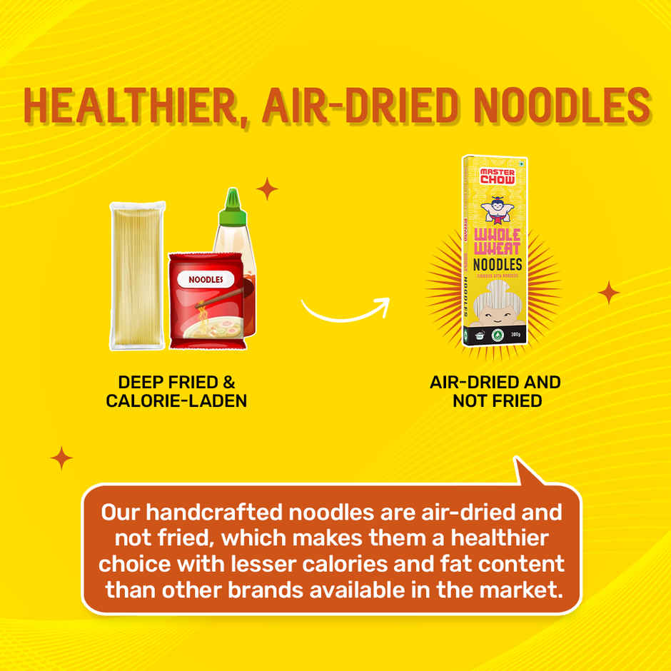 MasterChow Healthy Whole Wheat Noodles