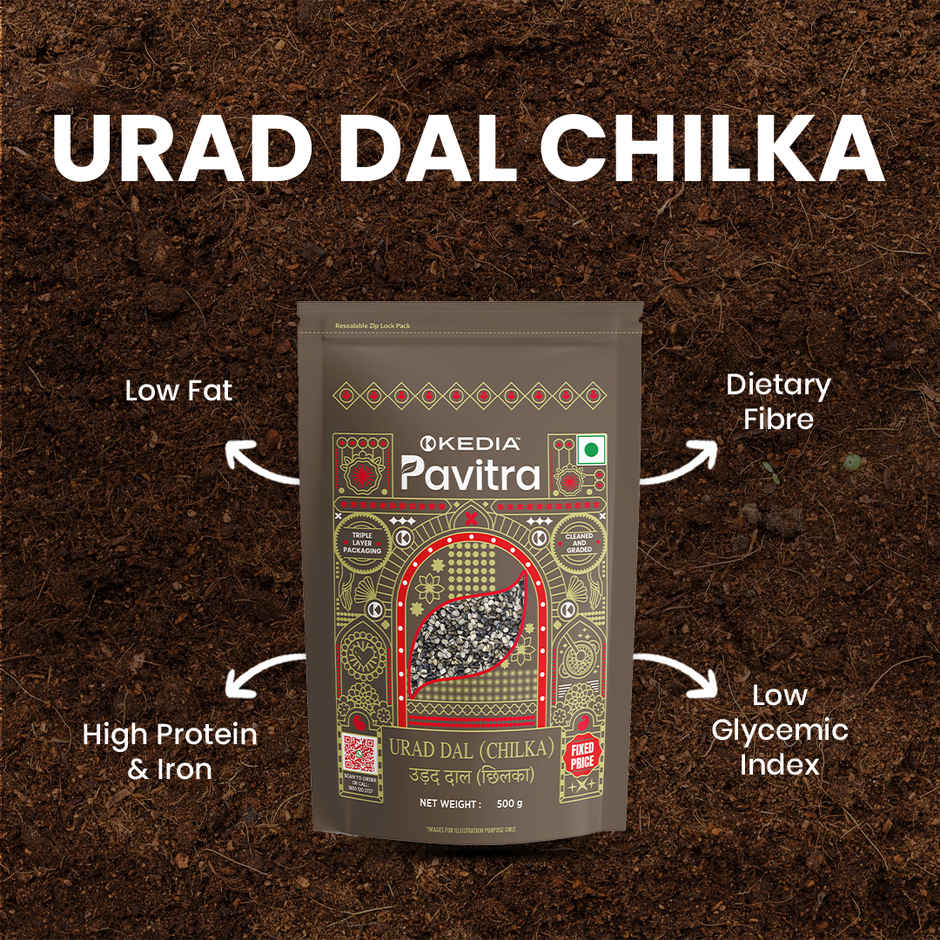 Kedia Pavitra Urad Dal Chilka | Split