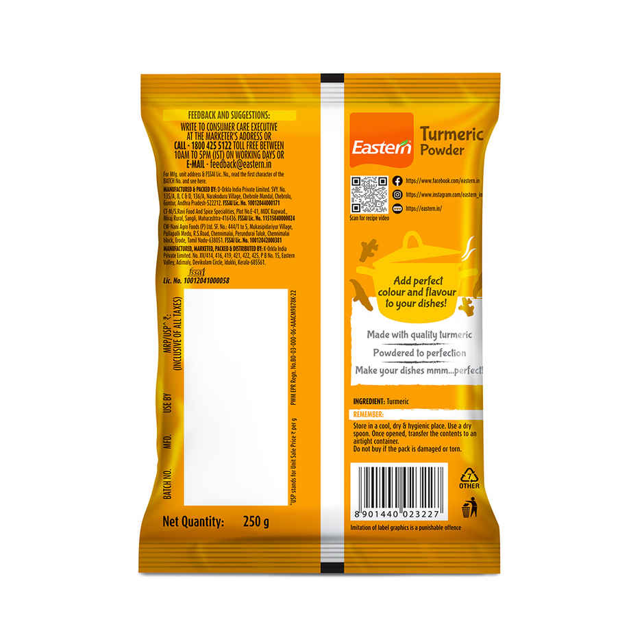 Eastern Turmeric Powder (Haldi) | Since 1983
