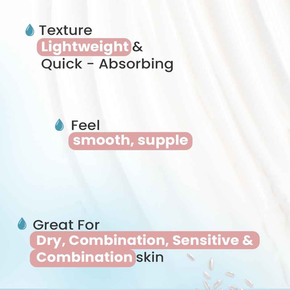 Glamveda Rice & Ceramide Face Wash | Gentle Cleanser for Dry & Sensitive Skin