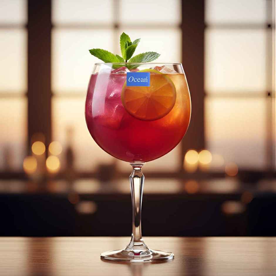 Ocean Connexion Gin Cocktail Glass | Set of 6 - 600 ml