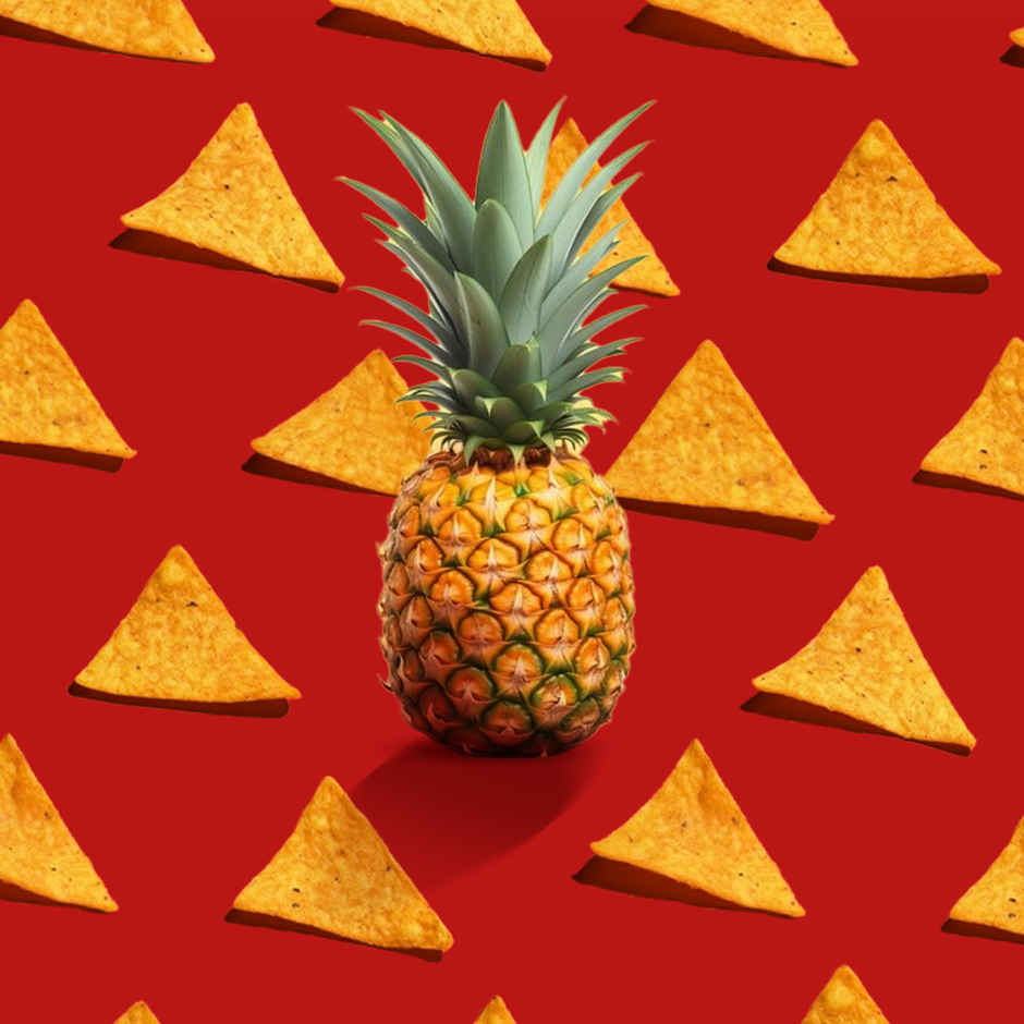 4700BC Pineapple Salsa Nachos I made in Avocado Oil