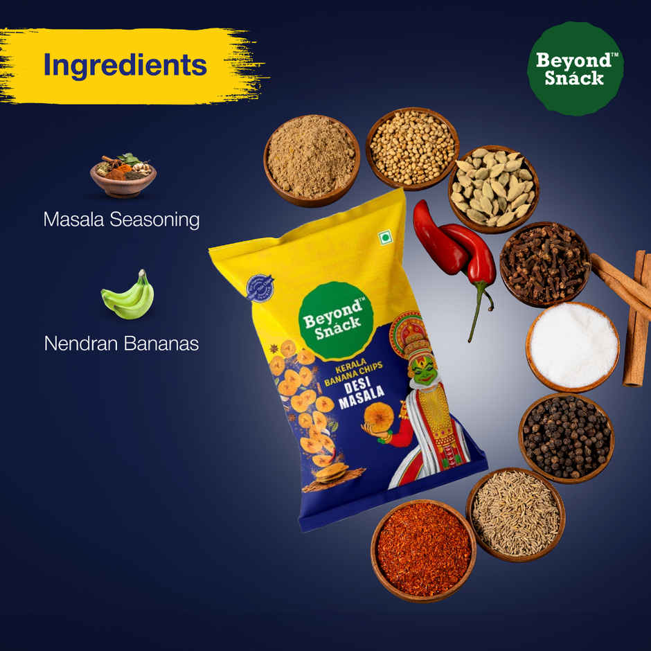 Buy Beyond Snack Kerala Banana Chips | Desi Masala Online - Price @ ₹17 ...