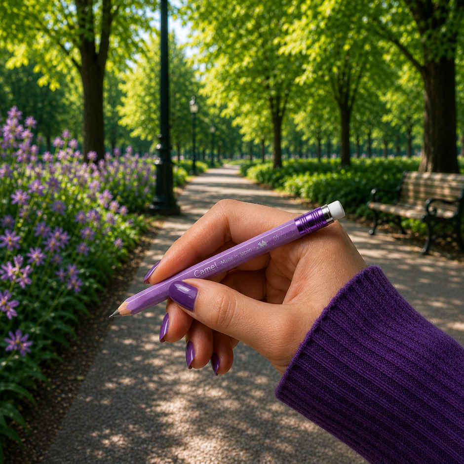 Camel Glitter Mechanical Pencil