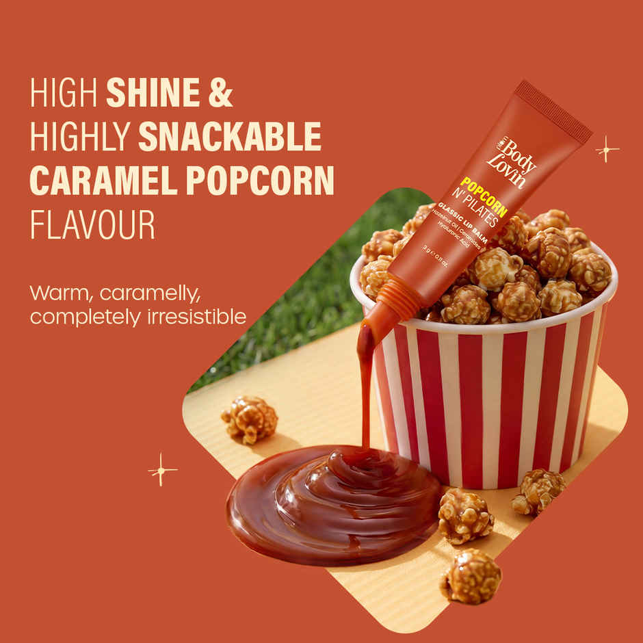 Plum BodyLovin' Popcorn N' Pilates Glassic Lip Balm