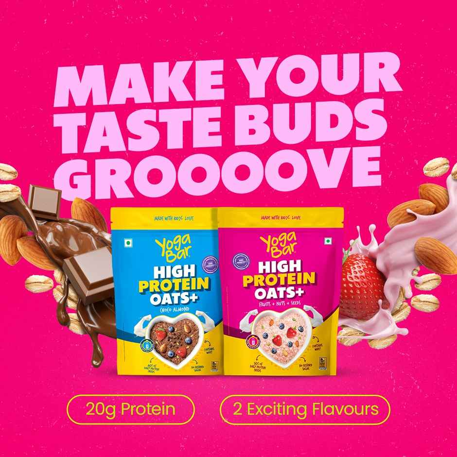 Yogabar Fruit And Nut High Protein Oats