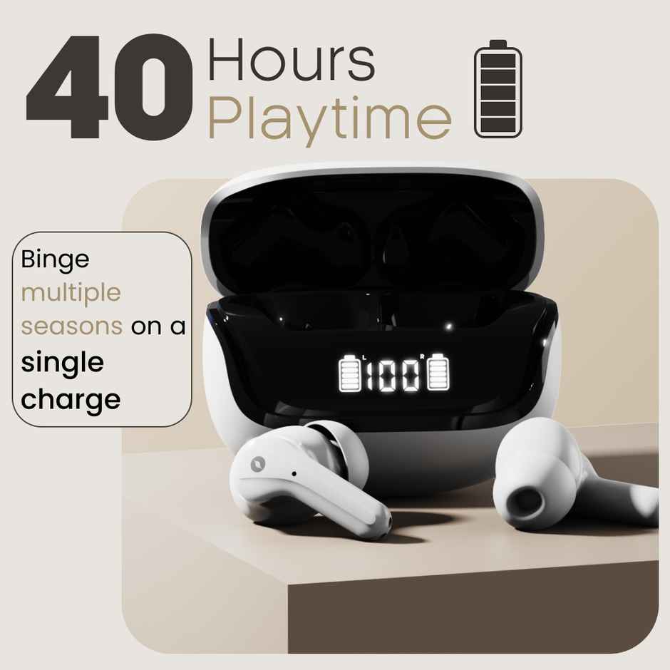 Leaf Buds X214 True Wireless Earbuds AI Sound App | 40H Playtime | 2EQ Modes | Yin Yang