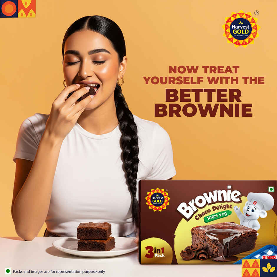 Harvest Gold Choco Delight Brownie | Bakery Delight