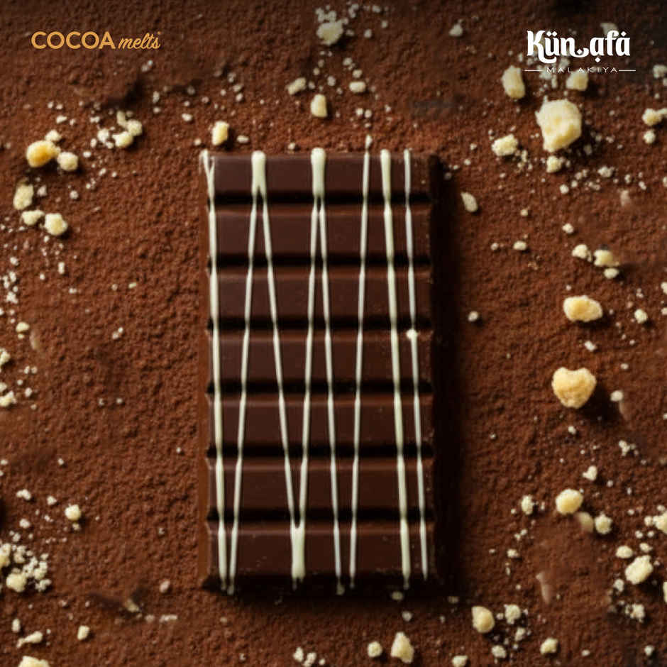 Cocoa Melts Dubai Cheesecake Kunafa Chocolate Bar