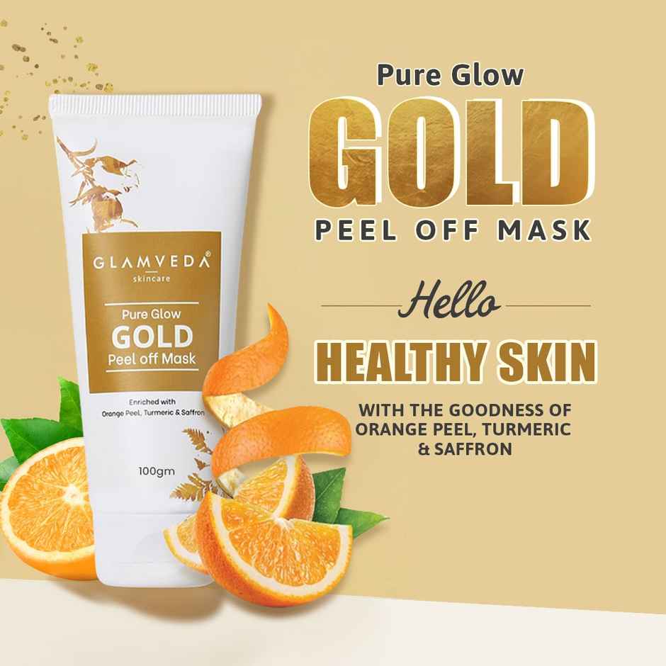 Glamveda Pure Glow Gold Peel Off Mask