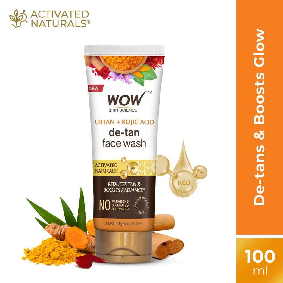 Wow Skin Science Ubtan Face Wash Tube