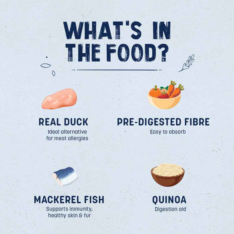 HUFT Sara's Wholesome Hypoallergenic Diet Duck & Quinoa Dog Wet Food