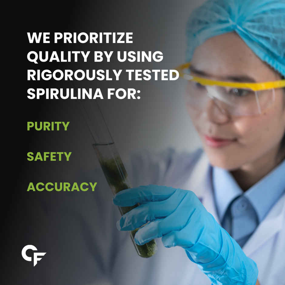 Carbamide Forte 100% Organic Spirulina Tablets 2000 mg Per Serving - Spirulina Powder Organic Tablet