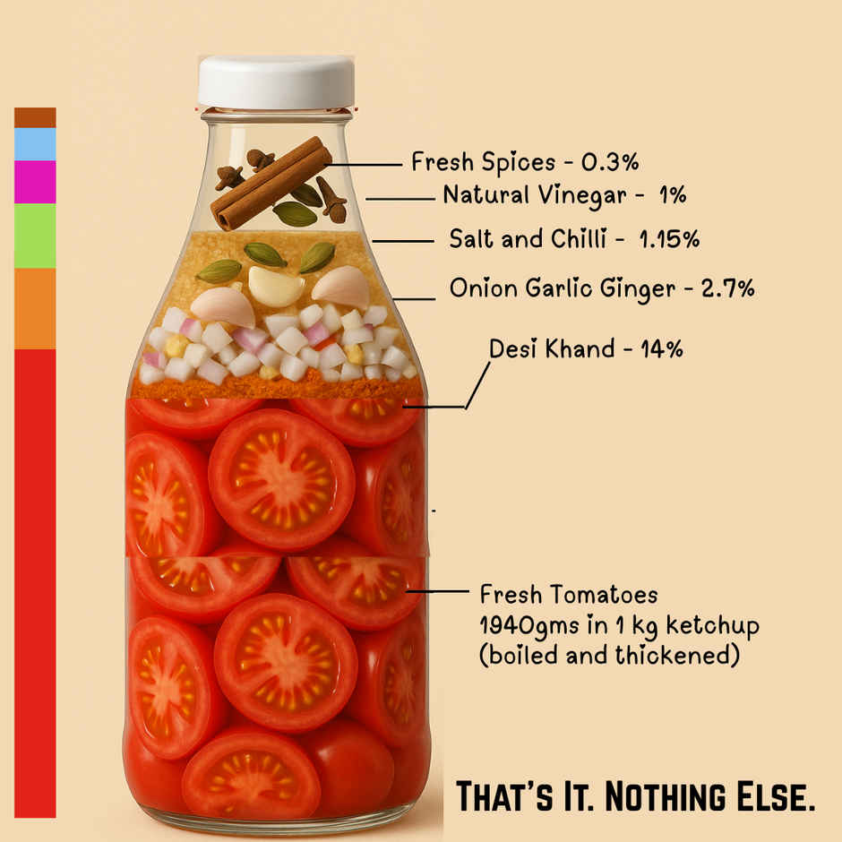 The True Tomato Ketchup Classic Ketchup