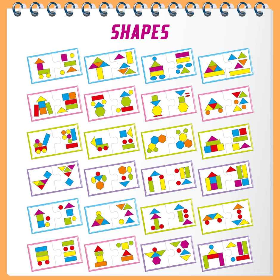 Ratna's Match & Learn Shapes Jigsaw