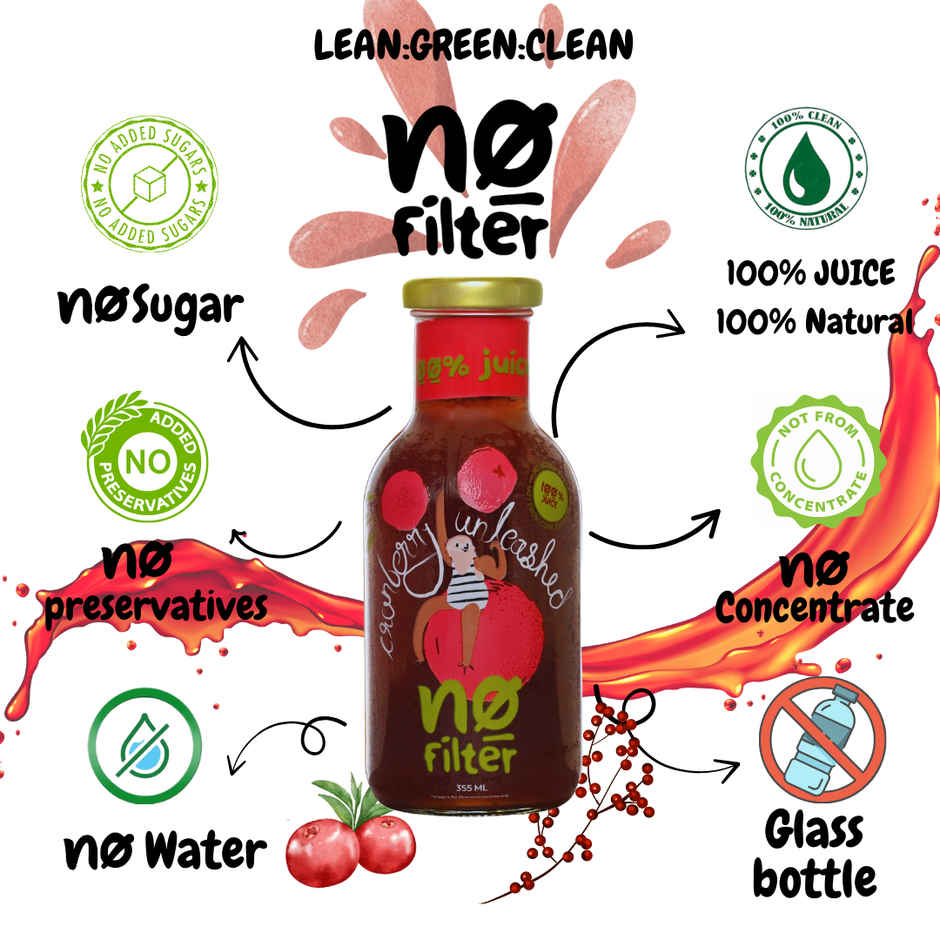 No filter Real Cranberry Juice