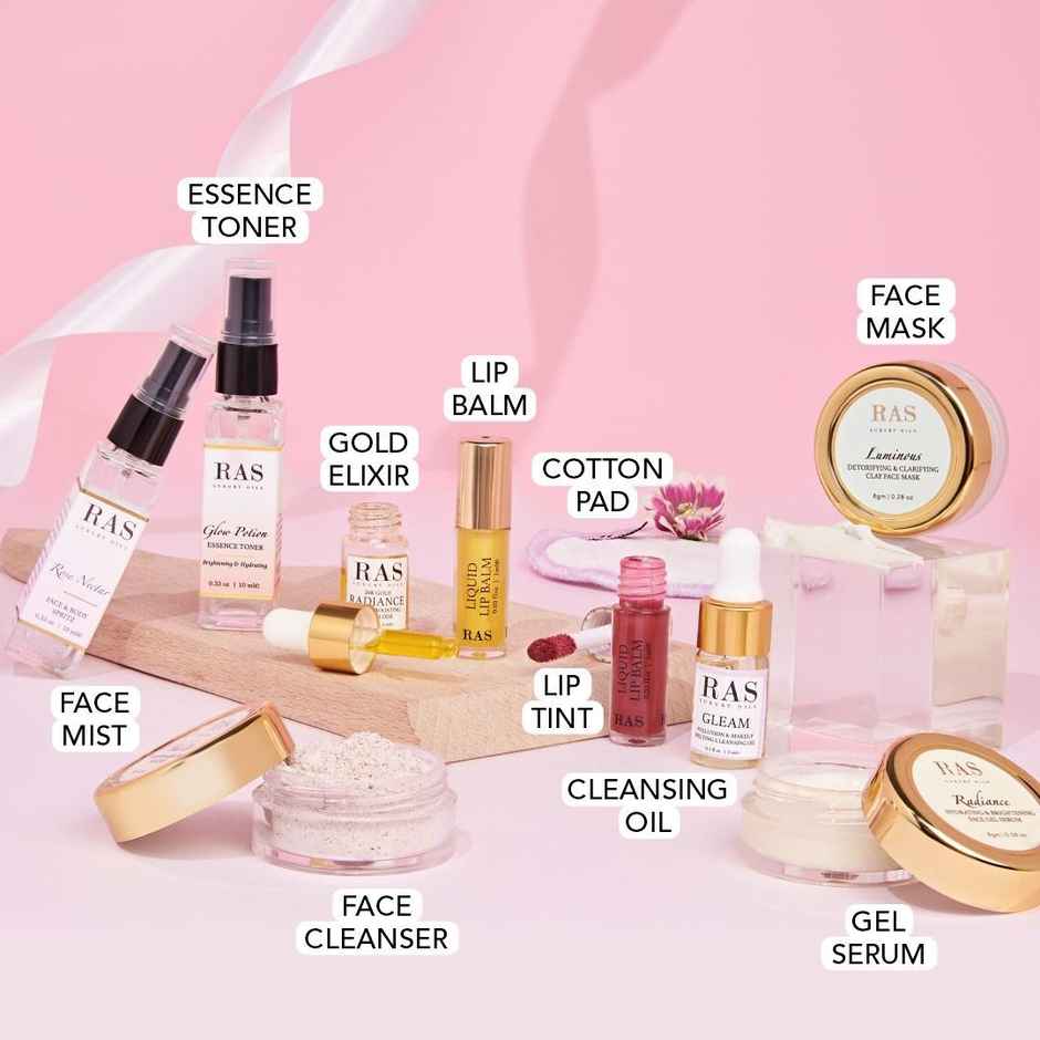 Ras 10-Piece Glow Essentials Miniature Gift Set