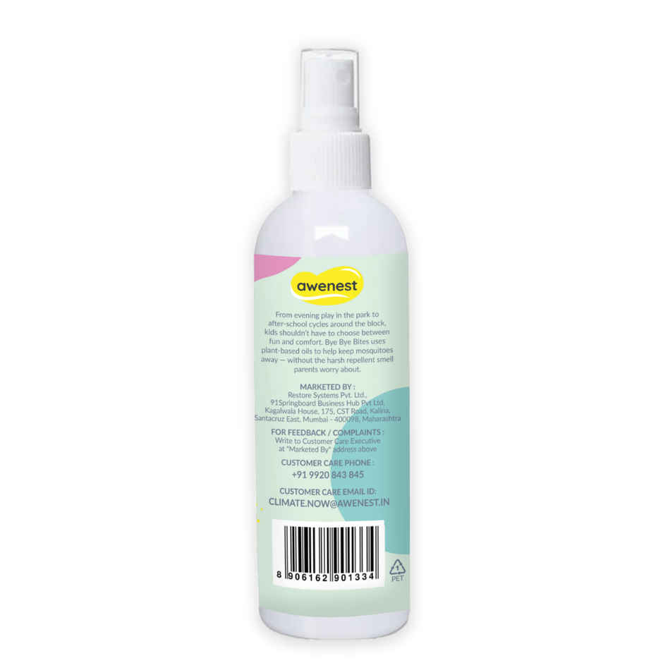 Awenest Bye Bye Bites Kids Mosquito Repellant Spray