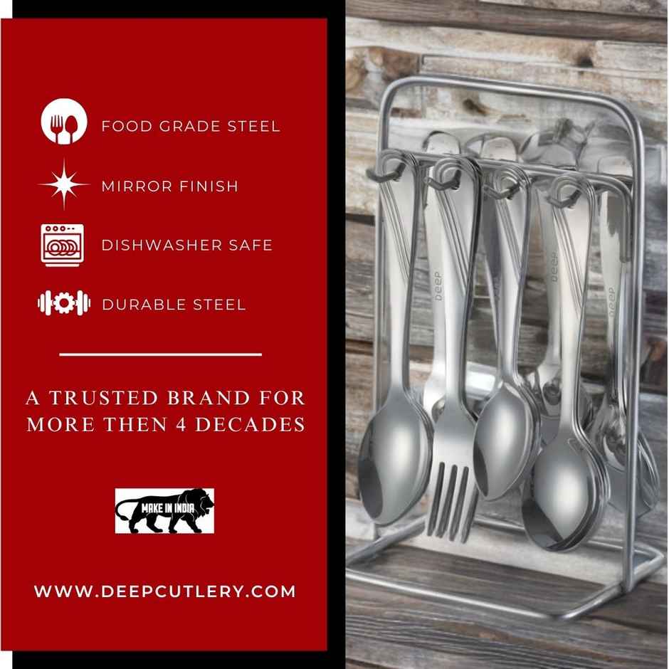 Deep Cutlery Tarang 25Pcs Table Stand Mini
