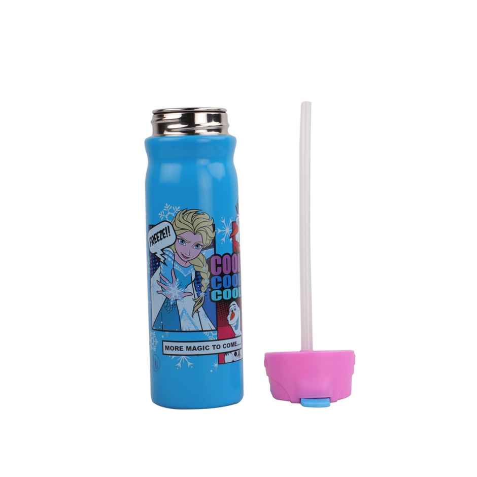 Disney Frozen Sleek Straw Sipper Water Bottle With Handle.-Hmyxsb 85321-Fz - 500ml