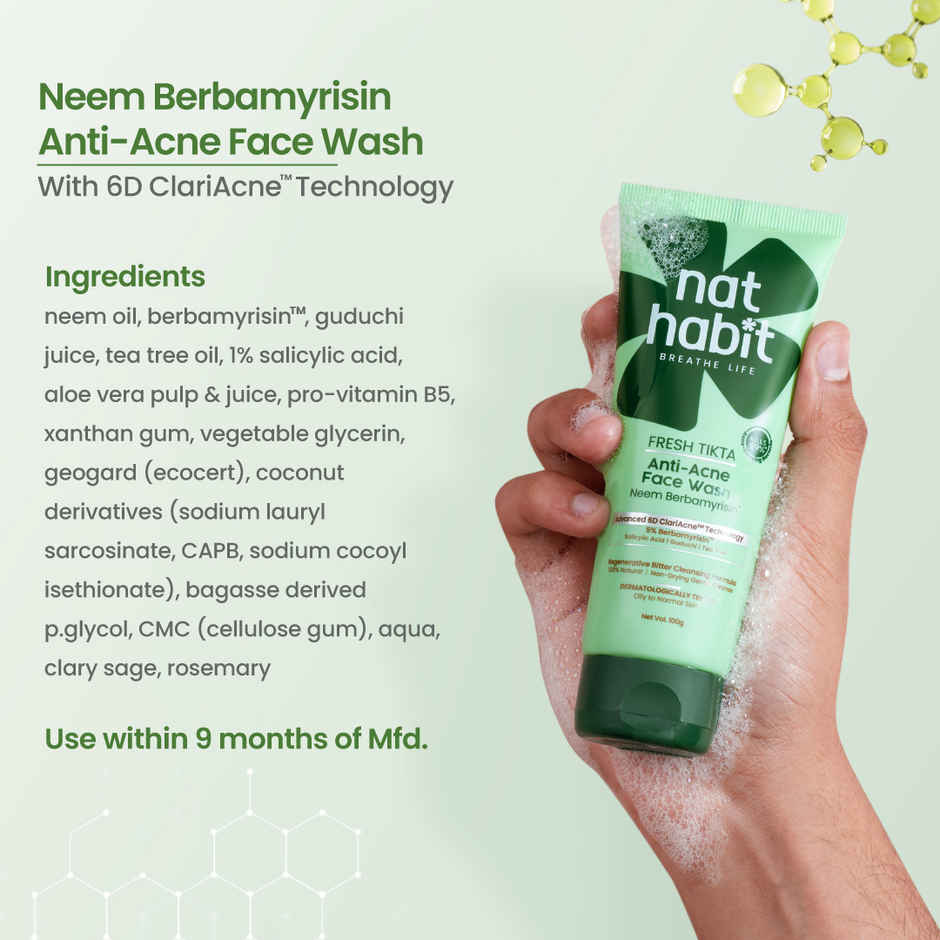 Nat habit Anti-acne Facewash