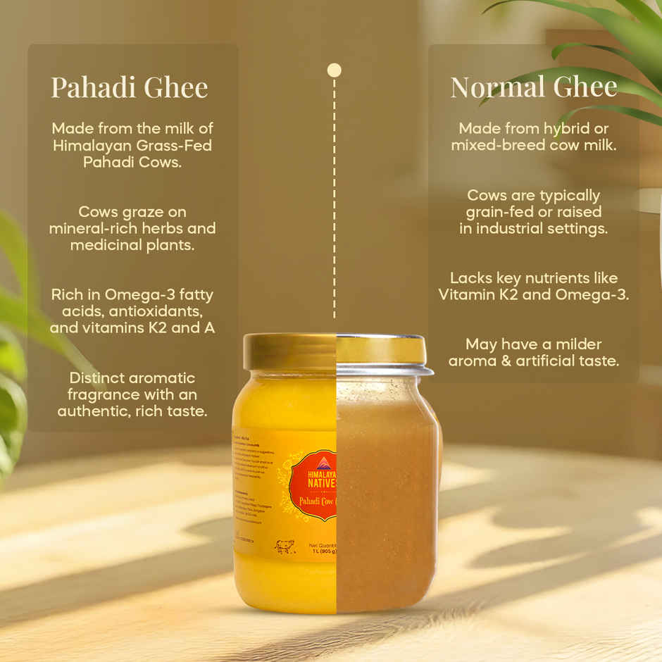 Himalayan Natives Truly Natural Pahadi Ghee | Jar