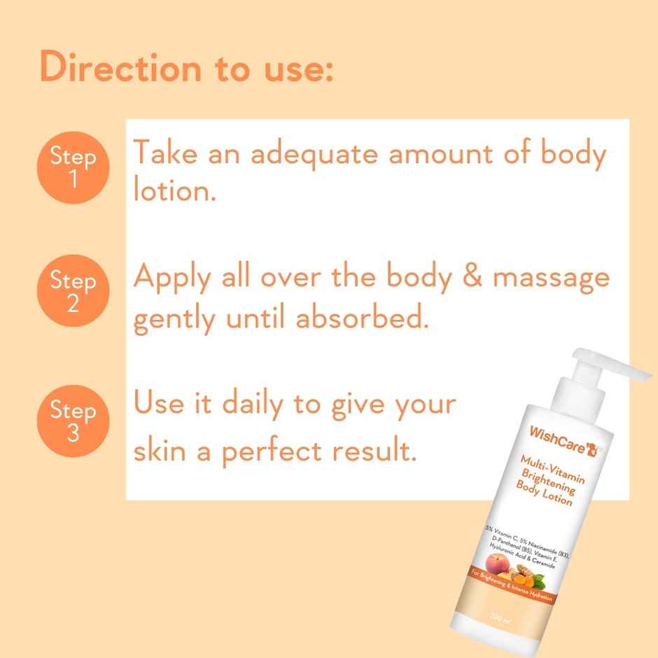 Wishcare Multi-Vitamin Brightening Body Lotion - Vitamin C