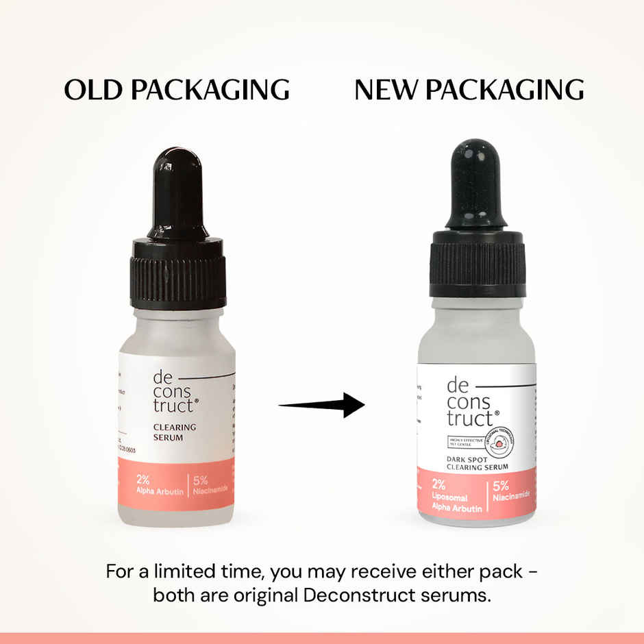 Deconstruct 5% Niacinamide Serum | Fades Pigmentation & Acne Marks