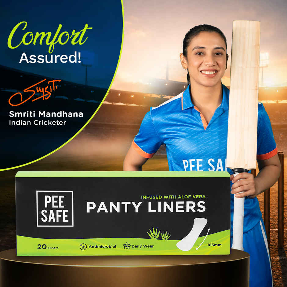 Pee Safe Aloe Vera Panty Liners for Everyday Protection Combo