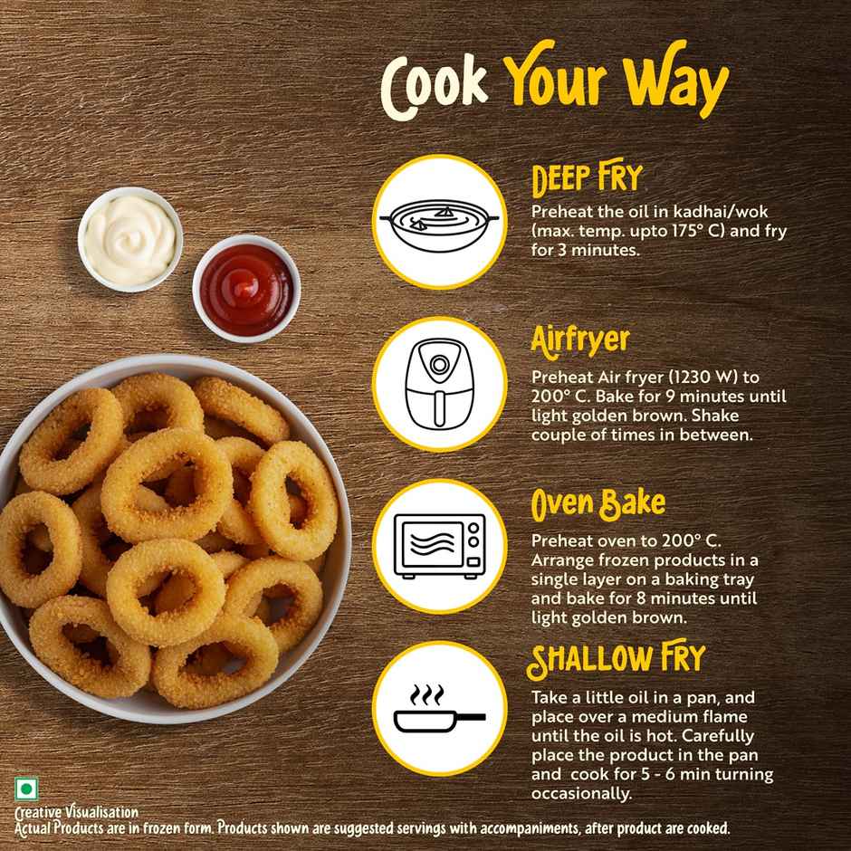 McCain Crispy Onion Rings | Ready To Cook