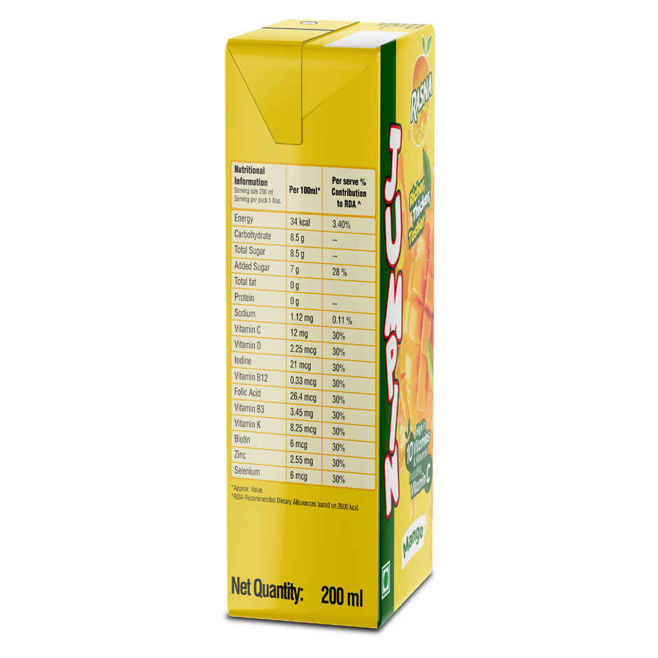 Rasna Jumpin Tetrapack | Mango