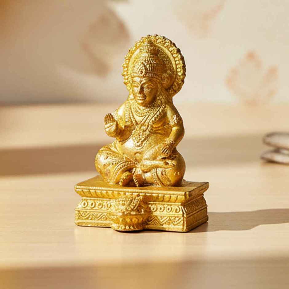 Lord Kuber Idol (Special Design) | Brass | Svasti