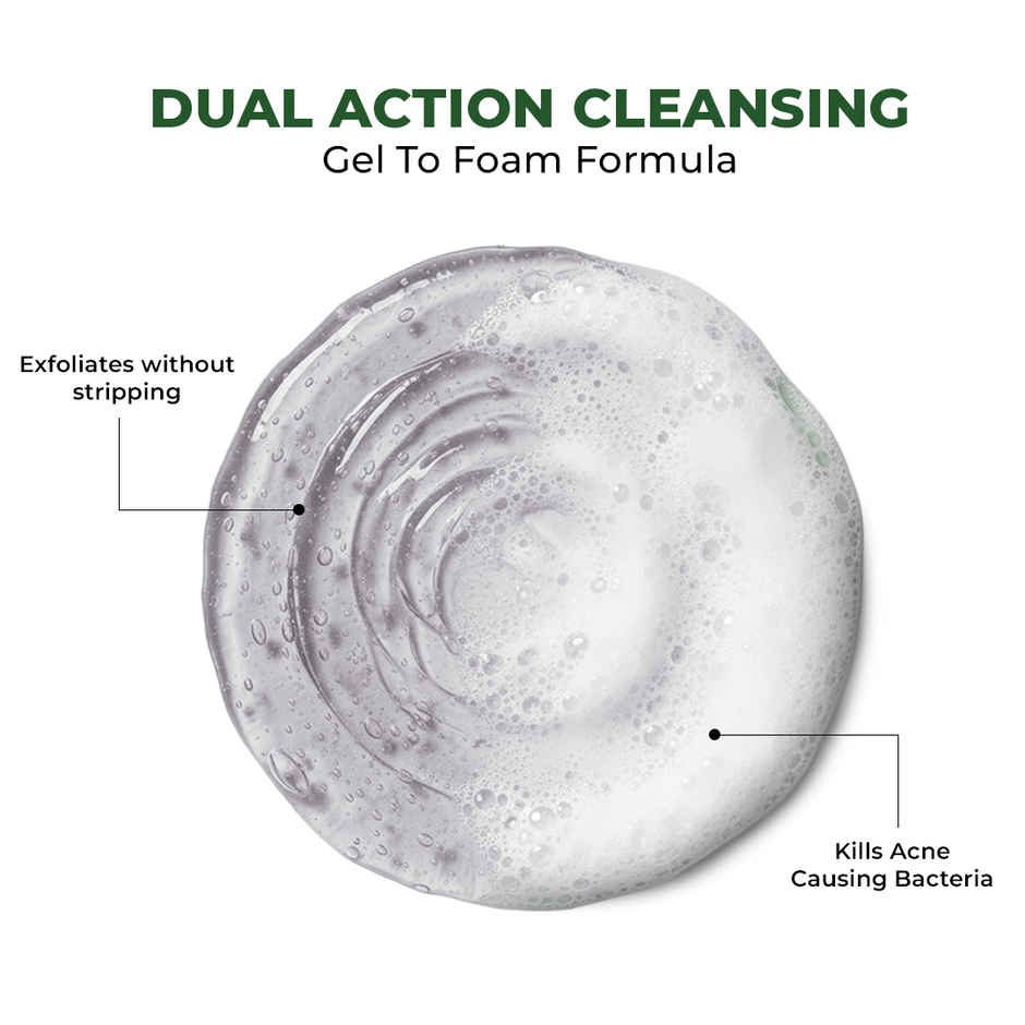 Conscious Chemist Salicylic Acid Face Wash For Oily Acne Prone Skin With Glycolic Acid