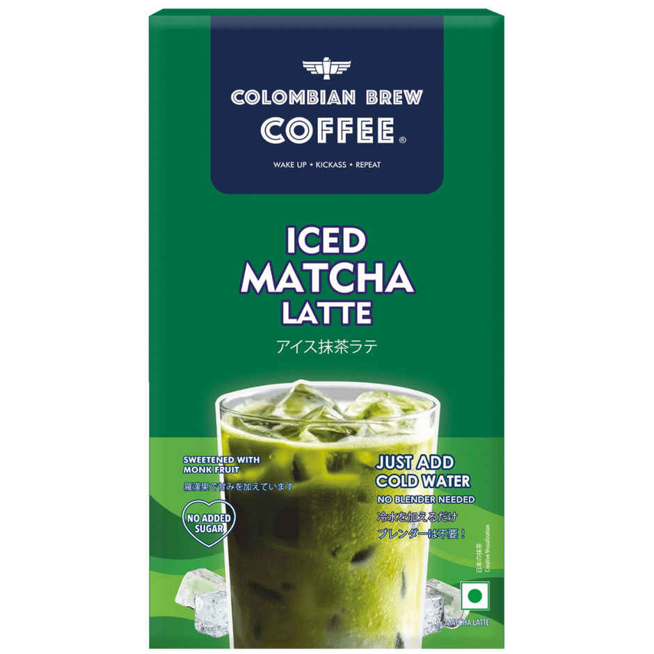 Colombian Brew Iced Matcha Latte Premix