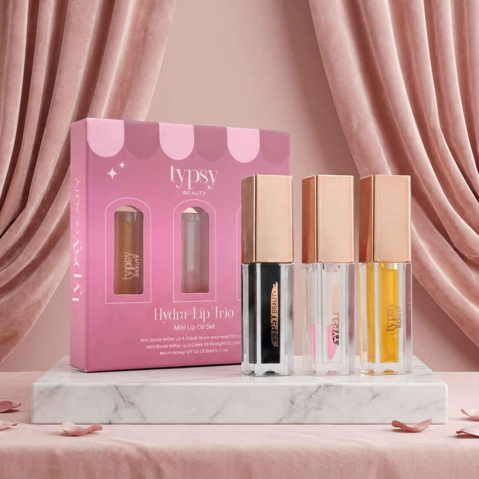 Typsy Beauty Hydra Lip Oil Combo | pH, Midnight, SPF