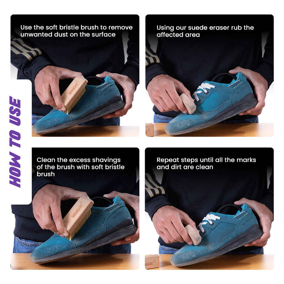 Sneakare Suede & Nubuck Shoe Cleaning Kit