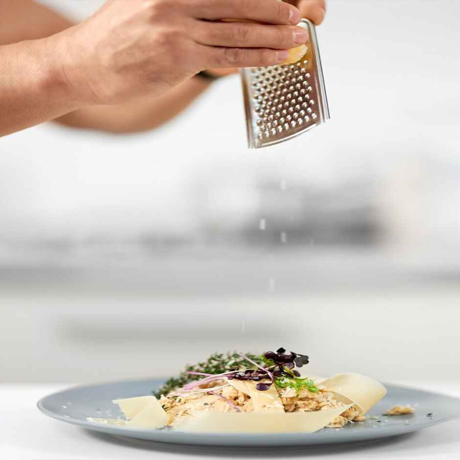 Habitat Diamond Professional Hand Grater For Cheese | Carrot | Ginger Etc Stainless Steel Blades