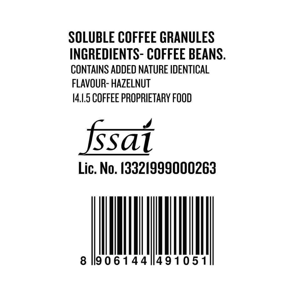 Sleepy Owl Premium Instant Coffee Hazelnut