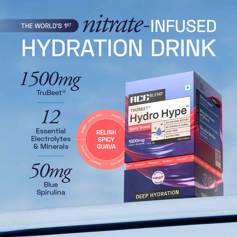 Ace Blend Hydro Hype Spicy Guava | Instant Electrolyte Replenishment