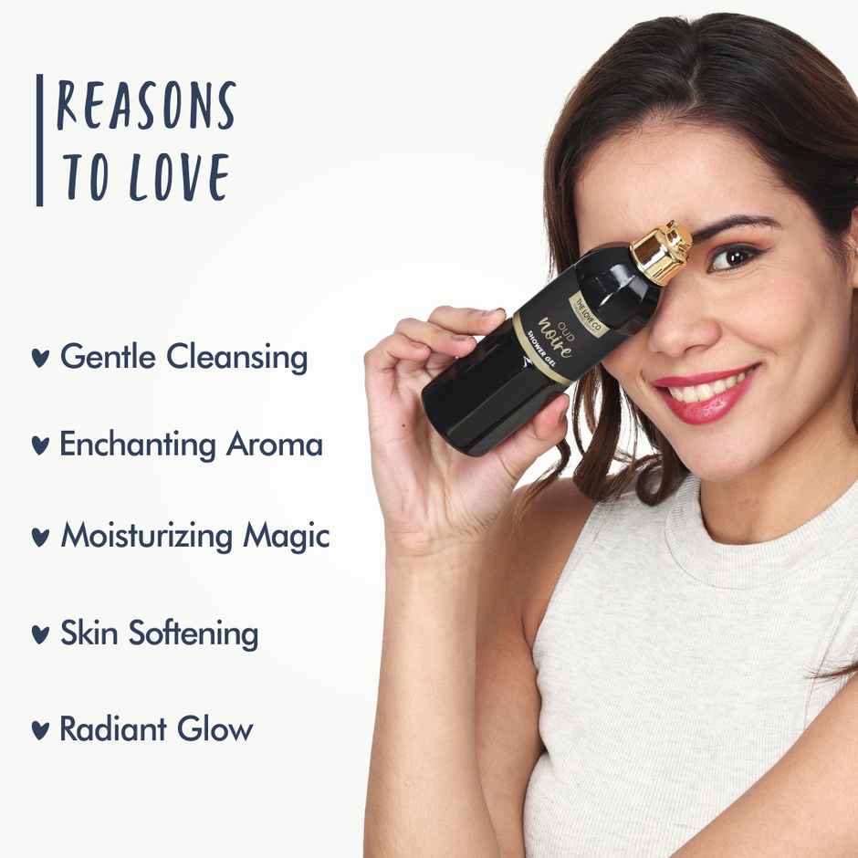 The Love Co. Oud Noir Shower Gel