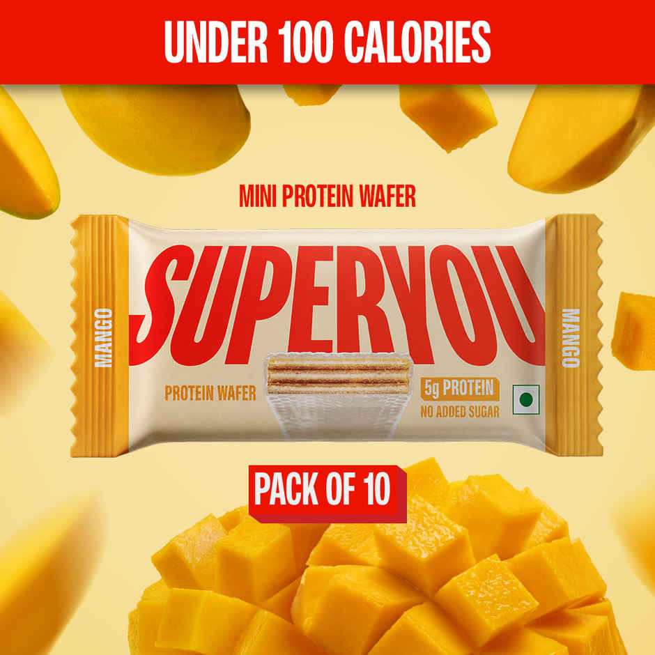 SuperYou Mini Mango Protein Wafer Bar