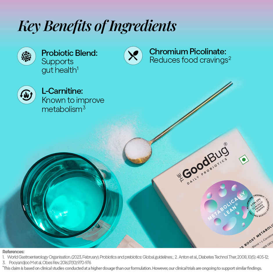 The Good Bug Metabolically Lean Supplement Powder | Weight Management Support