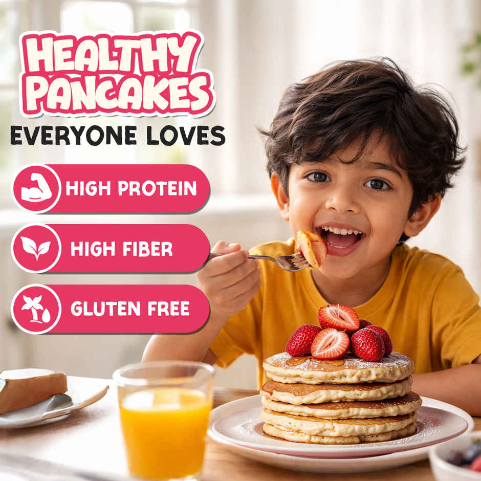 Gladful Strawberry Pancake Jowar and Oats Mix