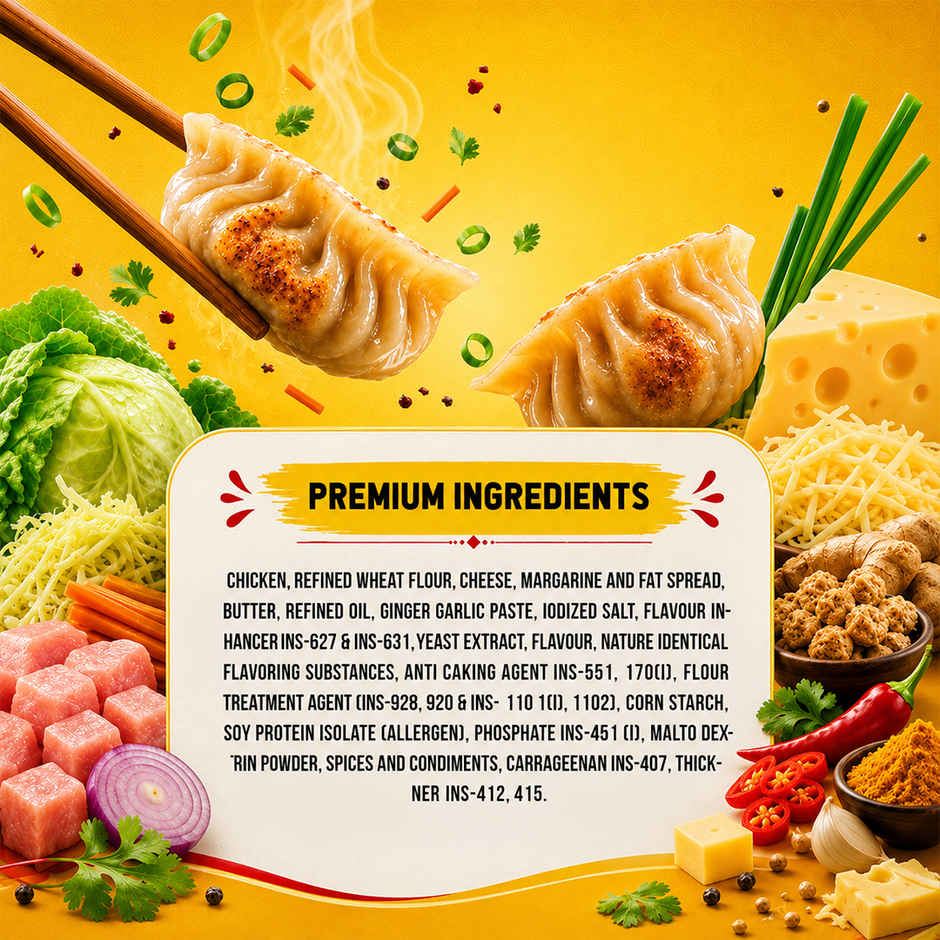 Wow! Chicken Cheese Momos
