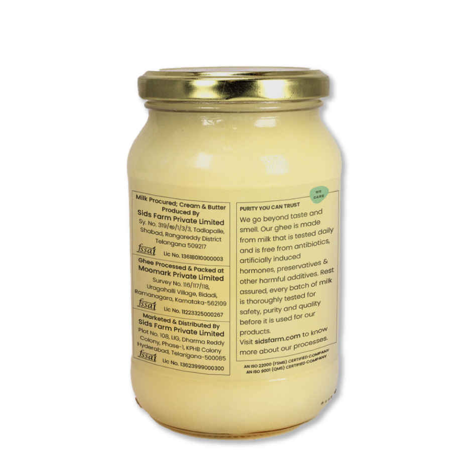 Sid's Farm Buffalo Ghee | Pure & Authentic