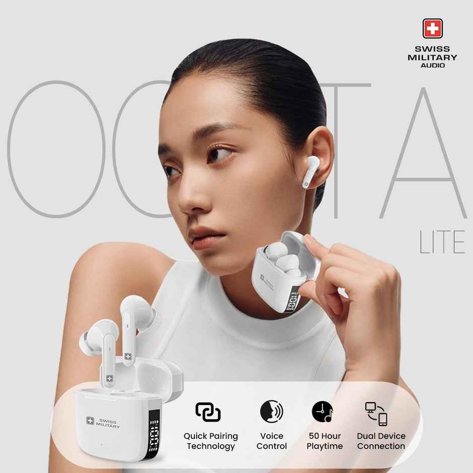 Swiss Military Audio Earbuds Octa Lite