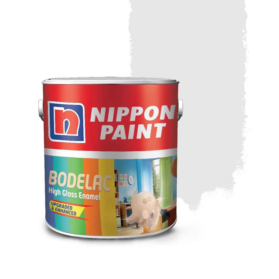 Nippon Paint Bodelac Brill White | Metal Paint | Vibrant & Durable Enamel