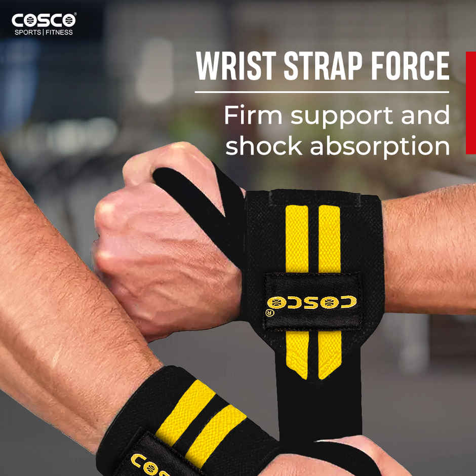 Cosco Gym Wrist Wrap | Force | 2 Units