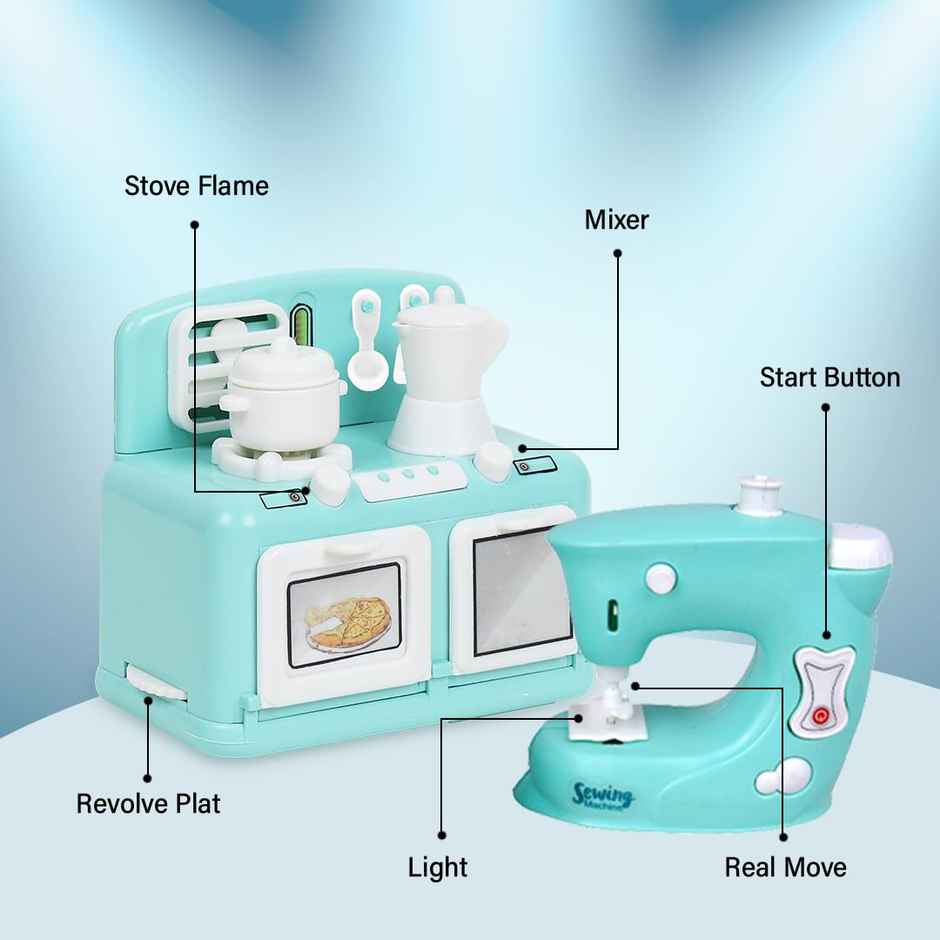 Anz Toy Green Oven & Swing Machine Ph 9422