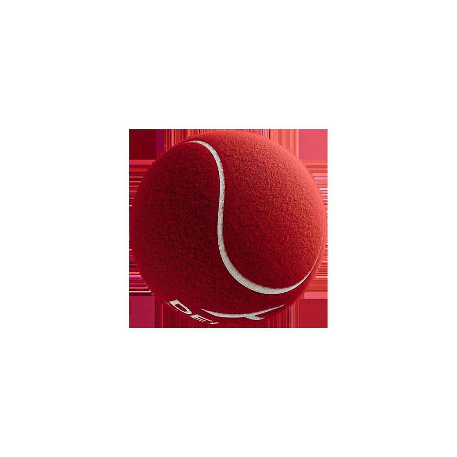 Hundred Delta 6 Heavy Cricket Tennis Balls | Red | Pack Of 6